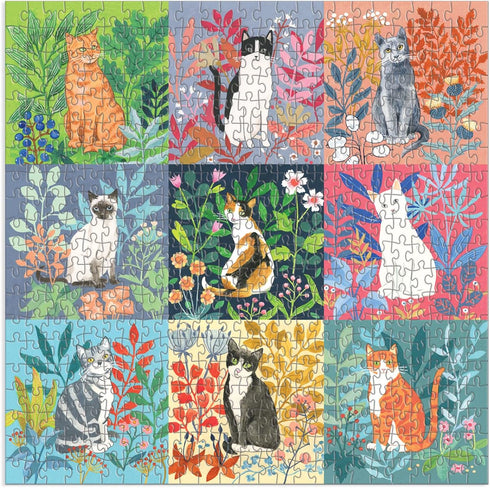 Good Puzzle Co. Cats and Flowers...