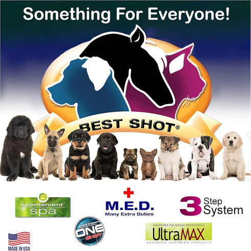 Best Shot Scentament Spa Botanical Body Splash, Body Spray Conditioner for Pets, Cat and Dog Cologne Spray, Soft Mimosa Nectar, 8 Oz....