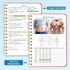 Fitness Journal-Workout Journal for Women & Men, Hard Cover Leather Fitness Planner, Workout Log Book With Gym Goals, Calendar, Progress Tracker, ...