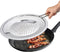 LUCETE Stainless Steel Splatter Screen 12.6" – Hot Grease Splatter Screen for Frying Pan - Oil Splash Guard - Protect your Skin from Burn & Keep Y...