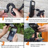 Universal Waterproof Bike Phone HolderUltraThin,360° Rotatable Touch Screen Protector iPhone,Pro Max,XS,Suitable for Smartphones Up to 6.8" Ideal ...