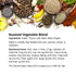 Premium Roasted Vegetable Blend by Spice + Leaf - Vegan Kosher and No Preservatives Spice Blend Used to Make Roasted Vegetables, Steak, Seafood, F...