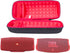 co2CREA Hard Travel Case for replacement for JBL Charge 4 / replacement for JBL Charge 5 Waterproof Bluetooth Speaker (Outside Black and Inside Re...