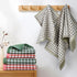 Beige Kitchen Hand Towels and Dish Cloths set of 6, Reversible Muslin and Terry Loops Designfor Washing Dishes, Absorbing Spills and Cleaning Surf...