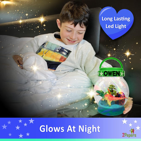 DIY Light Up Dinosaur Nightlight Arts and Crafts for Kids, Best Birthday Gifts for Boys & Girls Ages 3 4 5 6 7 8 Years Old, Fun Stem Kit for Kids...