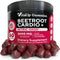 Beet Root Gummies - Cardio Beet Gummies 2600mg - Nitric Oxide Gummies with Beet Root, Grape Seed Extract, Coq10, Vitamin C & B12 - Beet Chews for ...