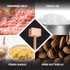 HIC Kitchen Wooden Meat Tenderizer Mallet Marinating Prep Tool, Double Sided, FSC-Certified Beechwood, 12.5-Inches...