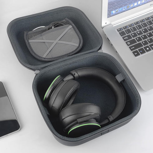Linkidea Headphones Carrying Case Compatible with Skullcandy SLYR Pro, Sony PS5, Sennheiser PC373 Case, Replacement Protective Hard Shell Travel B...