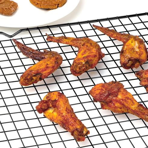 Briout Cooling Rack for Baking, 2-Pack 16x10 Inches Baking Rack, Thick Wire Cookie Rack for Cooking, Roasting, Grilling, Drying, Oven Safe, Fits H...