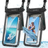 SYNCWIRE Waterproof Phone Case, 2-Pack IPX8 Double Space Waterproof Phone Pouch for iPhone 15 14 13 12 Pro Max XR X SE 2022 8 Samsung S24 S23 S22 ...