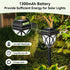 Henreepow AA Ni-MH Rechargeable Batteries, Double A 1.2V 1300mAh High Capacity Pre-Charged Solar Batteries, Perfect for Solar Garden Lights,Landsc...