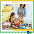 Sanwuta 3 Packs Toy Storage Bags with Zipper, Clear PVC Organizing Bags, Waterproof Toy Bags for Board Games, Building Blocks, Toys and Kids Books...