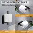 Toilet Paper Holder, Rustproof Adhesive Toilet Paper Holder, Stainless Steel Toilet Roll Holder Self Adhesive, No Drilling Toilet Paper Roll Holde...