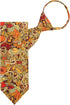 Jacob Alexander Men's Doodle Art Celebration Dinner Happy Thanksgiving Zipper Neck Tie - Yellow Orange...