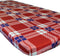 In the Breeze 8002 Plaid 30 Inch x 72 Inch Fitted Tablecloth...