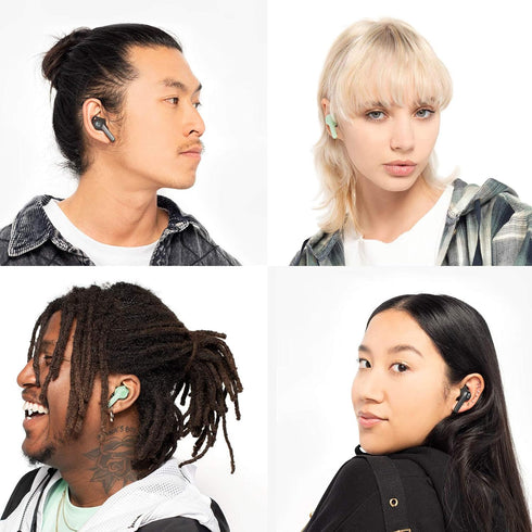 Skullcandy Indy Evo In-Ear Wireless Earbuds, 30 Hr Battery, Microphone, Works with iPhone Android and Bluetooth Devices - Grey...