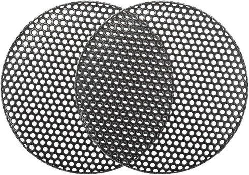 ACROPIX Universal 1.5 Inch Speaker Grills Mesh for Audio Subwoofer 45x4mm Grille without Frame Black - Pack of 2...