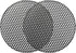 ACROPIX Universal 1.5 Inch Speaker Grills Mesh for Audio Subwoofer 45x4mm Grille without Frame Black - Pack of 2...