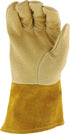 IRONCAT 6021 Pigskin MIG Welding Gloves – Medium, Insulated Top Grain Work Safety Gear, Straight Thumb, Kevlar Construction, Natural...