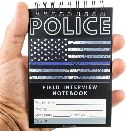 Law Enforcement Incident Report Notepads, Sheriff, Security & Police Gear, EDC Officer Notebook, Cop Gifts, Interview Equipment Accessories Book, ...