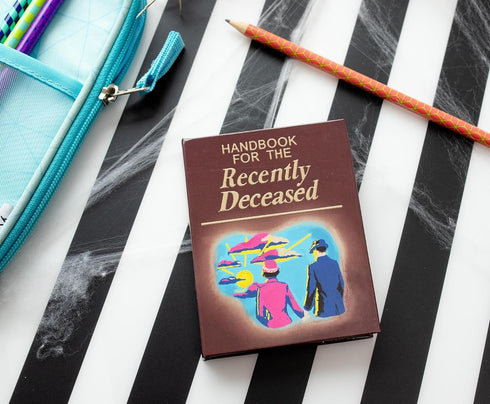 Beetlejuice Handbook for The Recently Deceased Handbook Sticky Note and Tab Box Set | Notepad Stationery Paper, School and Office Supplies...