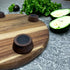 Wooden Cutting Board Feet - Cutting Board Feet Kit - Wood cutting board feet with silicone rubber feet for cutting board - Raised Cutting Board fe...