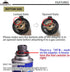 CAMPINGMOON Camping Grill Gas Stove Adapter(Vertical type), Input: Butane Canister, Output: EN417 Lindal Valve Z11...