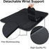 15W Wireless Charging Mouse Pad with Detachable Wrist Support, Fast QI Phone Charger Mouse Mat for iPhone 14/13/12/11/X/8 and Samsung Multiple Mob...
