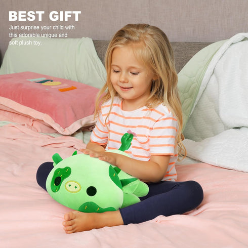 Onsoyours Cute Cow Plushie, Soft Stuffed Cactus Cow Squishy Plush Animal Toy Pillow for Kids (Cactus Cow, 12")...