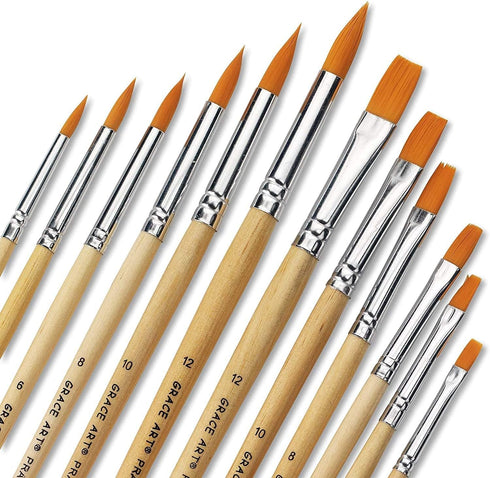 Grace Art Water Color Brush Set WS12 by Grace Art...