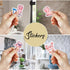 50 PCS Pig Stickers Waterproof Decal Vinyl Cute Animal Kawaii Cartoon Pink Piggy Sticker Decoration Water Bottles Tablets Scrapbook Skateboard Pho...
