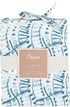 Crane Baby Soft Cotton Crib Mattress Sheet, Fitted Sheet for Cribs and Toddler Beds, Indigo Blue, 28”w x 52”h x 9”d...