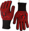 BBQ Gloves, BBQ Accessories 1472? Extreme Heat Resistant, Grilling Gloves Silicone Non-Slip Oven Mitts, Kitchen Gloves for BBQ, Grilling, Cooking,...