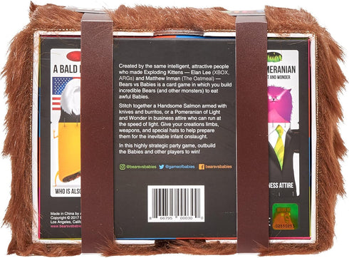 Bears vs Babies by Exploding Kittens - A Monster-Building- Family-Friendly Party Games - Card Games For Adults, Teens & Kids...