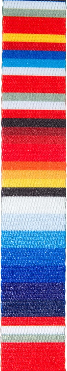 Hooey Nomad Dog Collar, Durable Polyester Webbing Collar with Graphic-Inspired Prints, Serape Tijana, Medium...