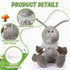 3 Pcs Ant Plush with Scarf Cuddly Stuffed Animal Soft Plush Toy Ants Plush Doll for Birthday Holiday Party Gifts Home Nursery Decorations, 12 Inch...