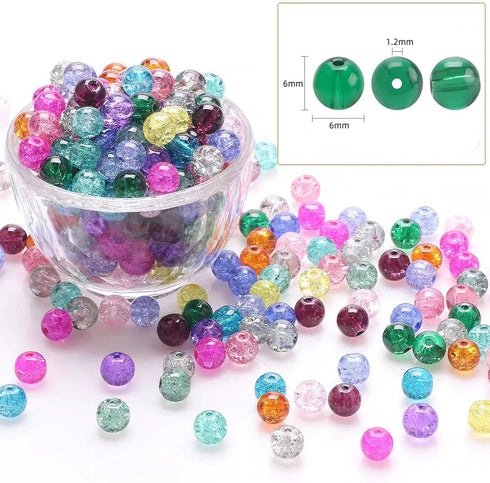 Glass Beads for Jewelry Making (Popping Beads 15)...
