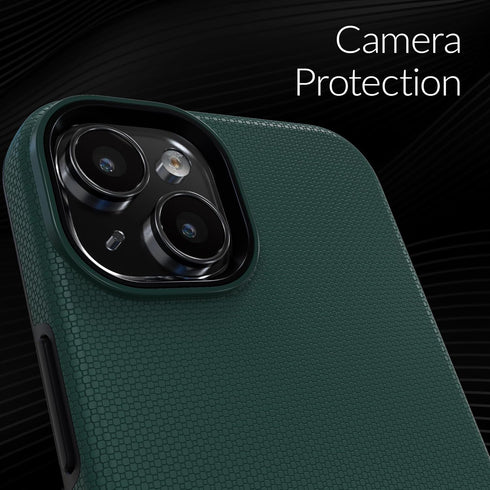 Crave Dual Guard for iPhone 15 Plus Case, Compatible with MagSafe Shockproof Protection Dual Layer Case for Apple iPhone 15 Plus (6.7") - Forest G...