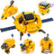 Solar Robot Toys 6 in 1 STEM Projects for Kids Ages 8-12 Science Kits for Boys Girls Solar Power Space Toy Science DIY Gift Educational Experiment...