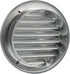 Vent Systems 4'' Inch Galvanized Steel Soffit Vent Cover - Round Air Vent Louver - Ventilation Grille - Integrated Insect Screen - HVAC Vents for ...