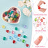 UR URLIFEHALL 100 Pcs Mixed Color Teardrop Glass Beads Top Drilled Beads Waterdrop Beads Charms for DIY Bracelet Necklace Jewelry Making...