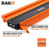 RAK Contour Gauge - 10 Inch Edge Profile Measuring Tool, Lock - Adjustable Irregular Shape Outline of Flooring, Laying Tile, Woodwork, Constructio...