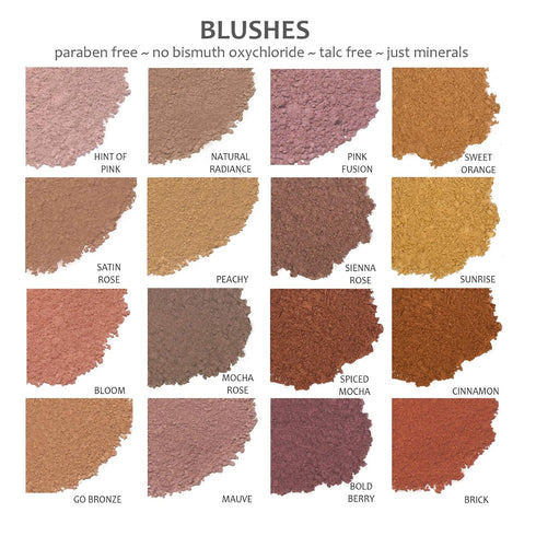 Demure Mineral Blush Makeup (Hint of Pink), Loose Powder Makeup, Natural Makeup, Blush Makeup, Professional Makeup, Cruelty Free Makeup, Blush Pow...