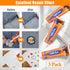3Pcs Fabric Glue Permanent, 60 ML Washable Clear Clothing Glue, Super Fabric Glue for Rhinestones, Patches, Clothes, Denim, Leather, Polyester, Fa...