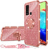 nancheng Case for TCL 20 XE 6.5-inch (Not Fit 20 SE), Case for TCL 20 XE Cute Girls Women Glitter Luxury Soft Silicone Clear Cover with Stand Shoc...
