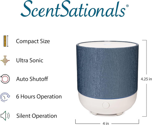 Scentsationals Eclectic Diffuser - Scented Essential Oils - Classic Aromatherapy Aroma User - Electric Fragrance Home Air Freshener Gift (Audriann...