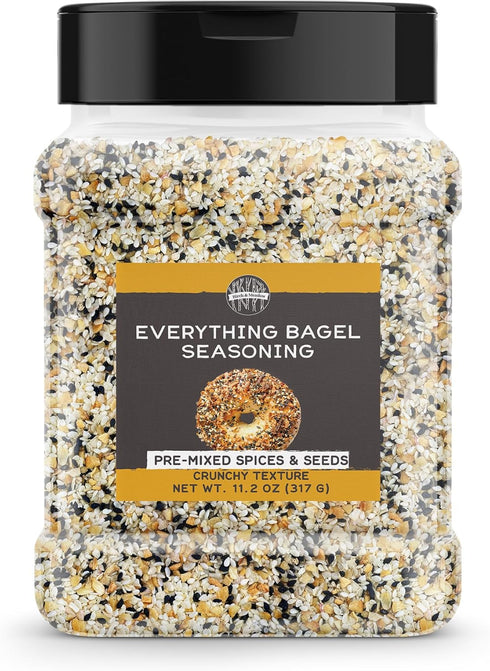 Birch & Meadow Everything Bagel Seasoning, 11.2 oz, Pre-Mixed Spices & Seeds, Crunchy Texture...
