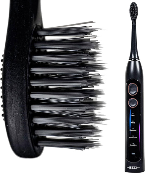 EZZI Replacement Toothbrush Head | Ultra Soft Bristles for Whitening, Sensitive Teeth, Braces, Receding Gum Disease, Travel...