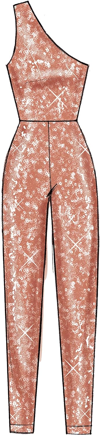 McCall Pattern Create It Women's Close Fitting Pull-On Jumpsuit, Sizes 6-14 Sewing Pattern...