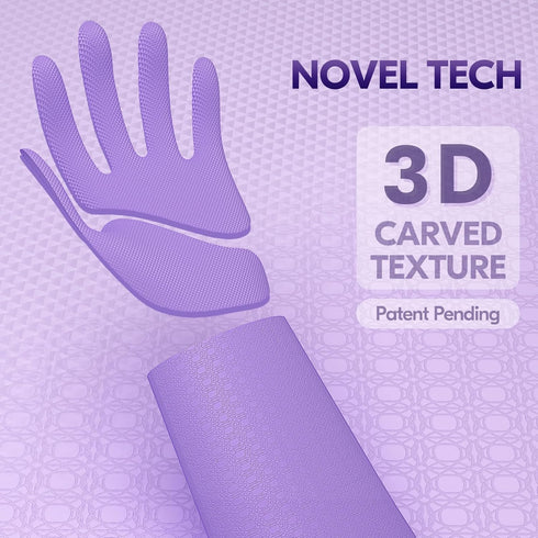 Vgo... 2 Pairs Reusable Household Aromas Gloves,Innovative Lined Dishwashing Gloves,Durable Cleaning Gloves,Long Sleeves Kitchen Gloves(Violet&Pin...